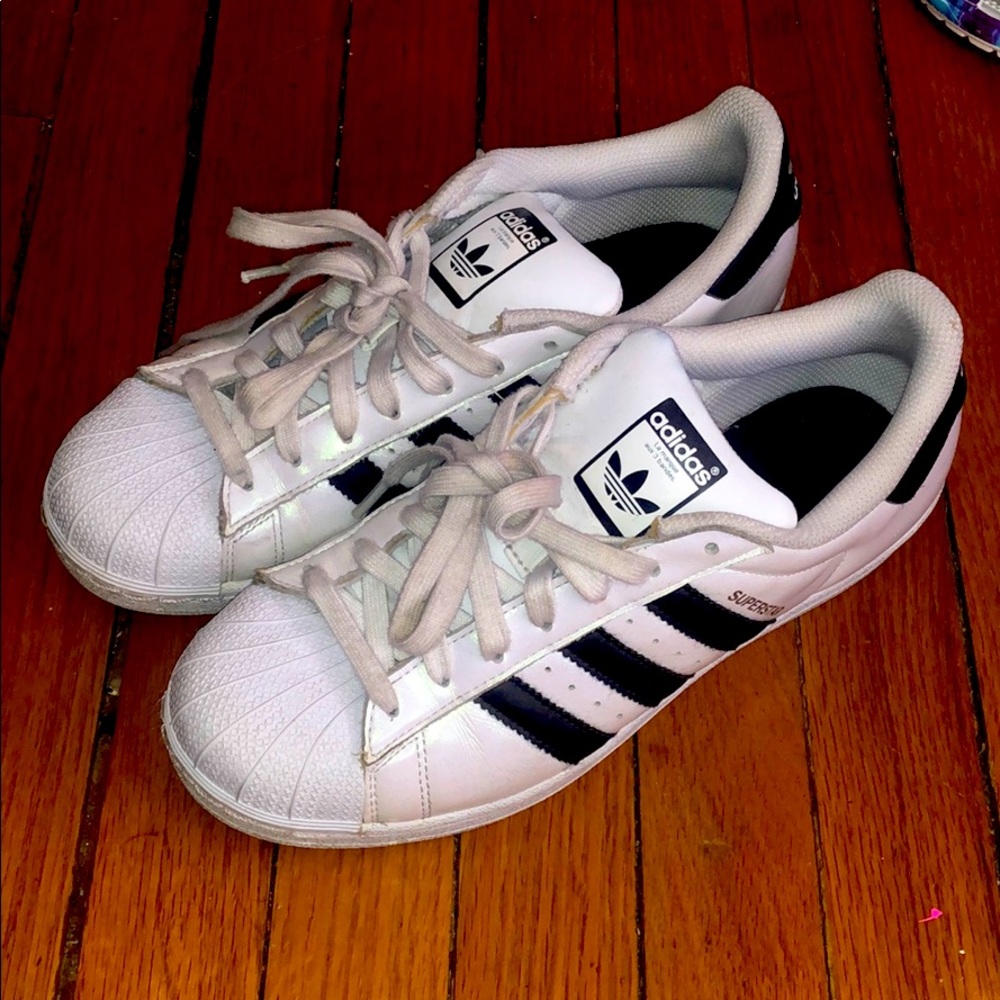 White Low Top Adidas